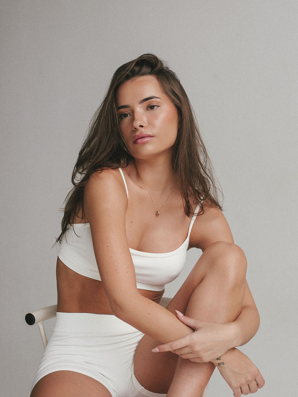 Savannah, a Brisbane and Gold Coast model from TMA, captured by photographer Evelina Fietisova for Seamless Underwear